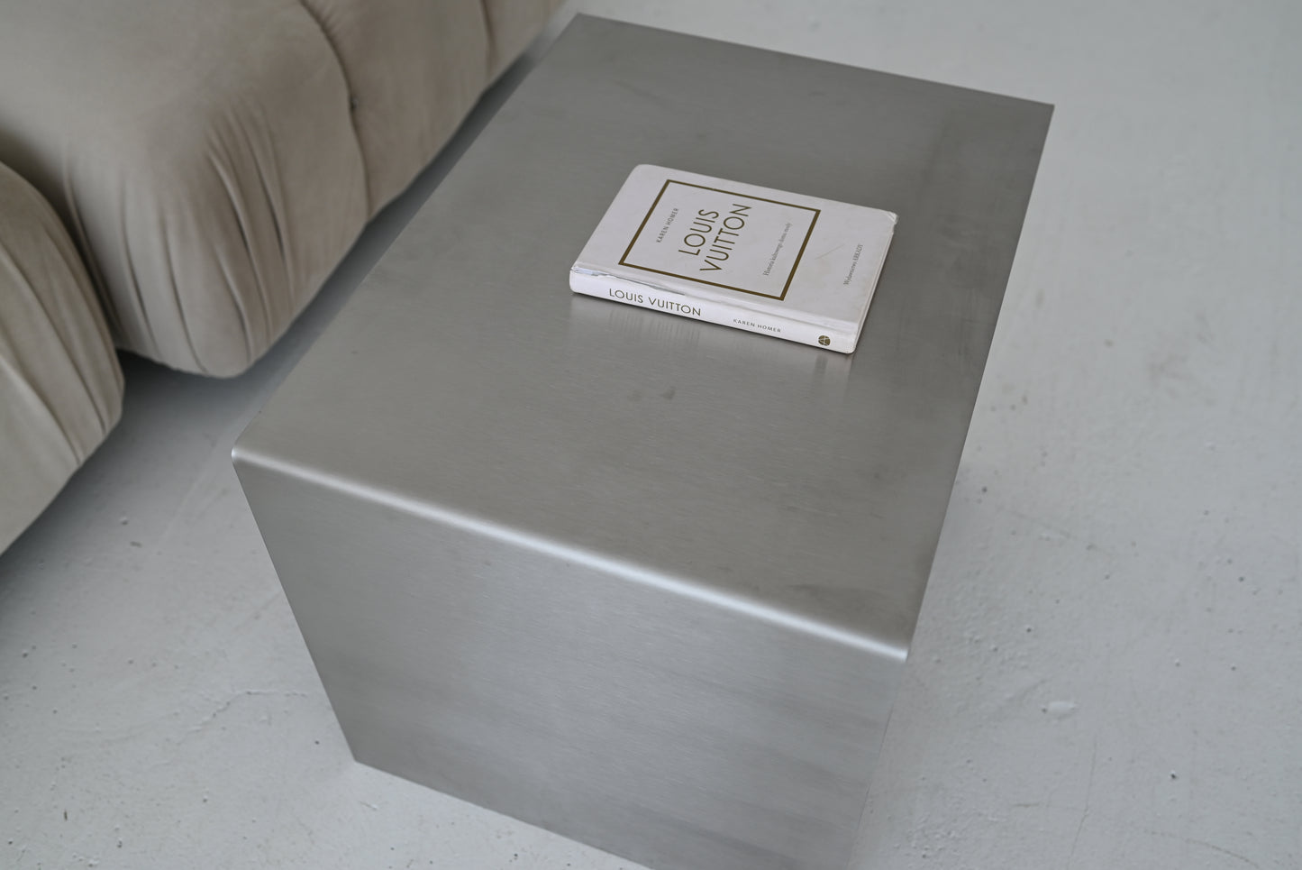 VELIENTO Stainless Steel Side Table