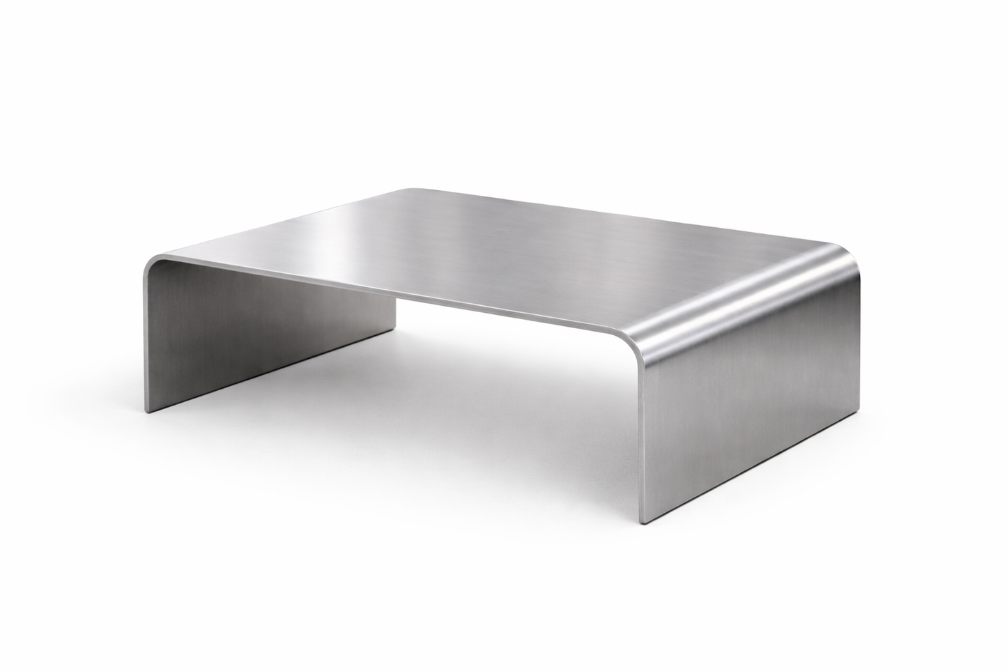 FLOW – Sculptural Waterfall Aluminum Coffee Table
