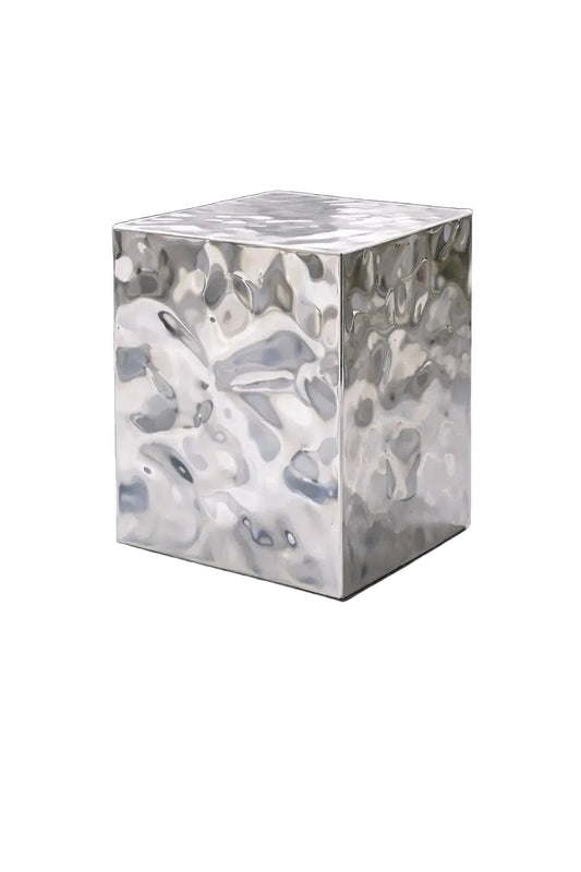 AURA — Sculptural Metal Pedestal