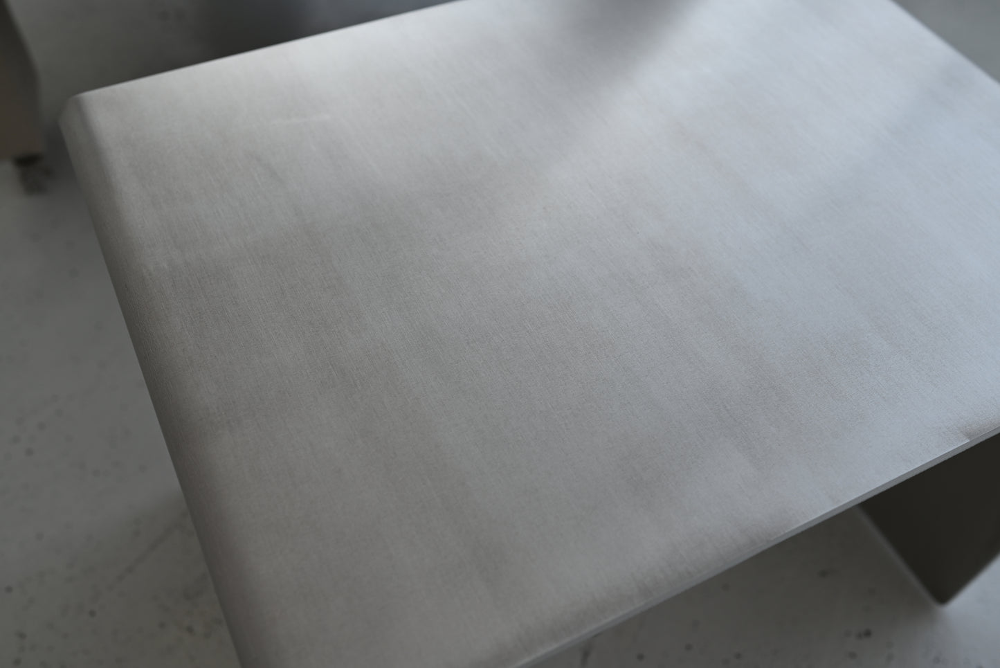 Minimalist Aluminum Side Table 10mm | Modern Sculptural Accent Table