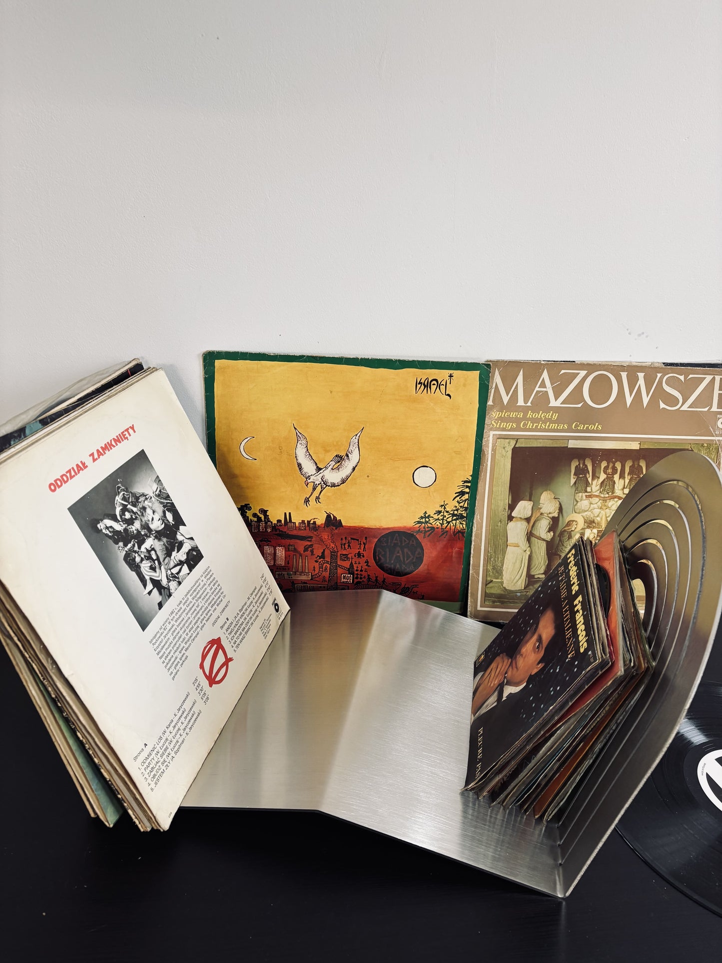 Open book with vintage-style illustrations on a white background