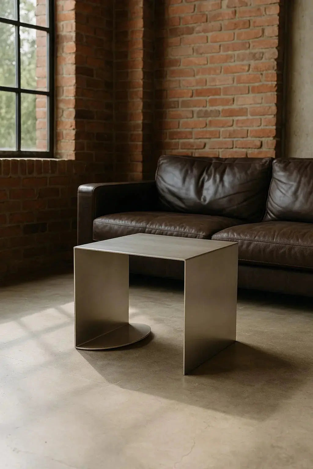 VELIENTO Stainless Steel Side Table - Veliento