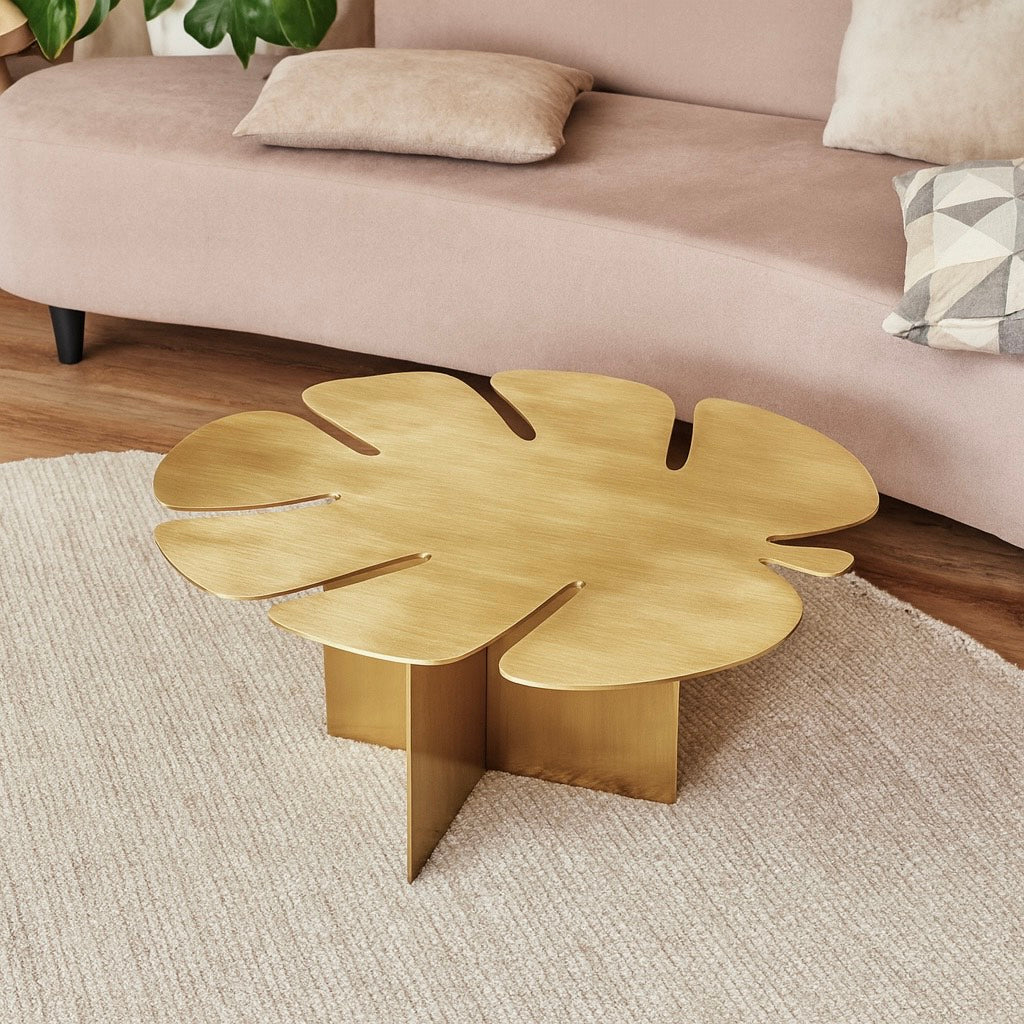Veliento-monstera-brass-table